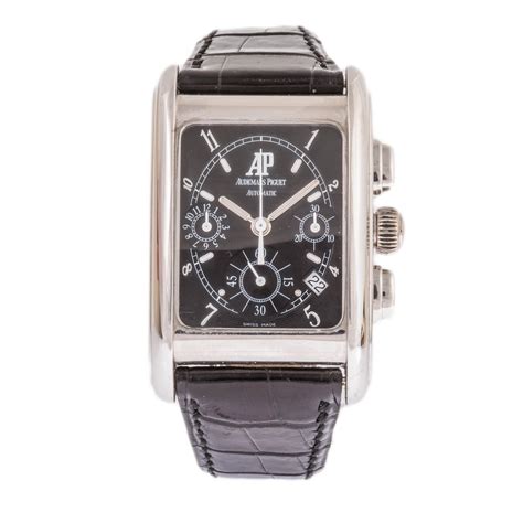 audemars piguet chronograph white gold edward piguet|audemars piguet chronograph price.